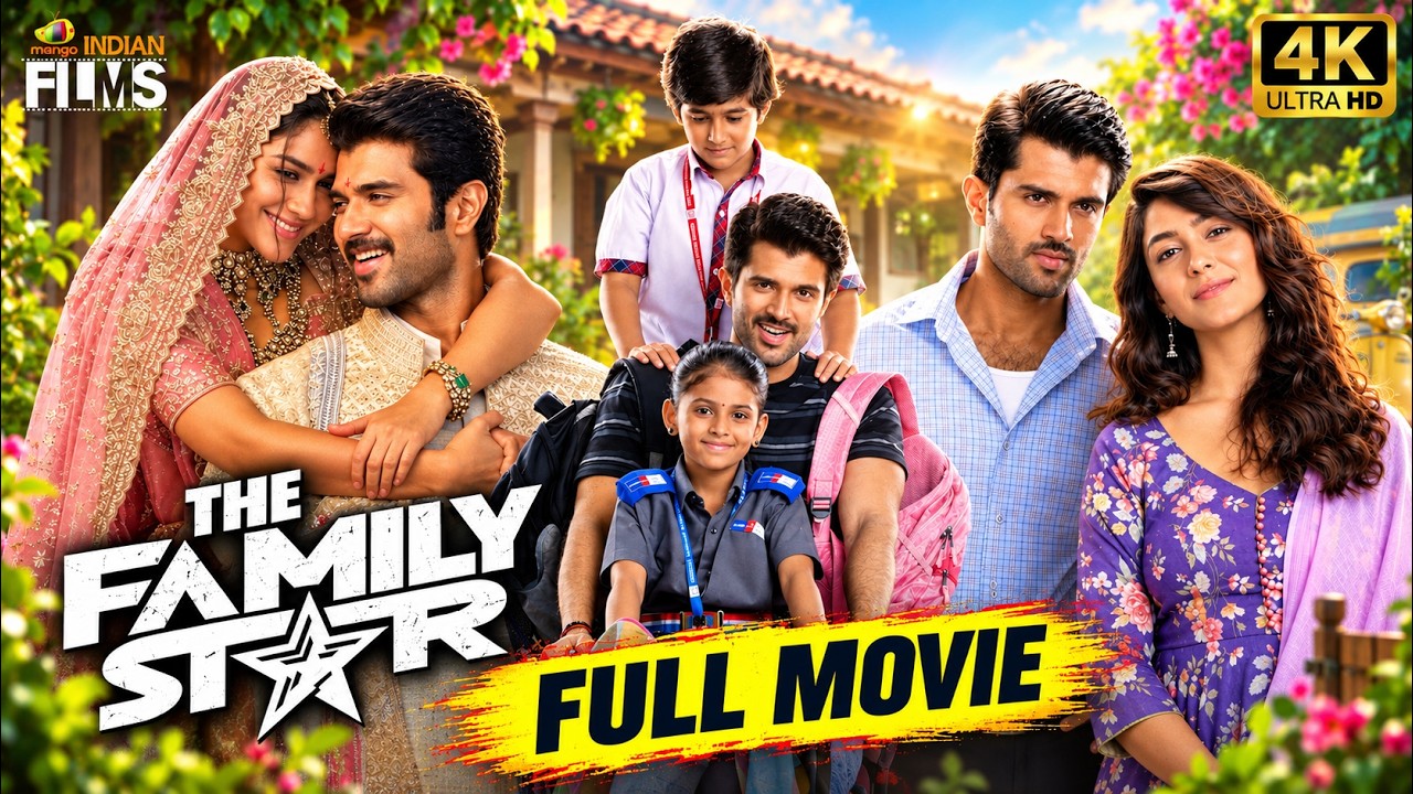 The Family Star Latest Full Movie 4K | Vijay Deverakonda | Mrunal Thakur | Tamil |Mango Indian Films