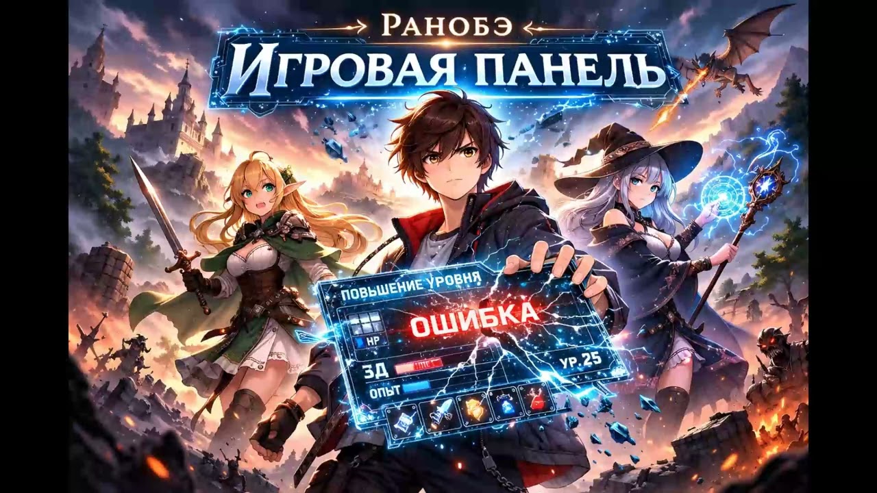 Игровая панель. Ранобэ. Аудиокнига. Глава 261 280