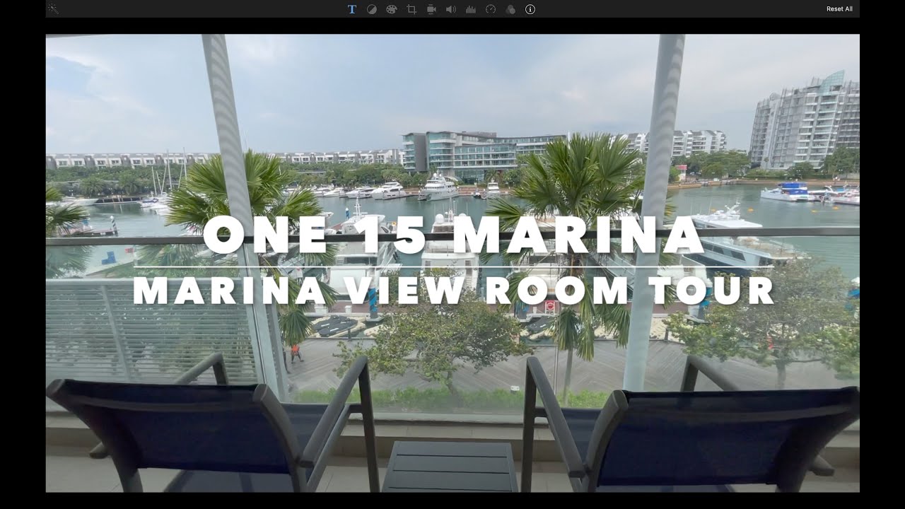 Little Monaco here in Singapore! One 15° Marina (Sentosa Cove) Marina View Room tour!