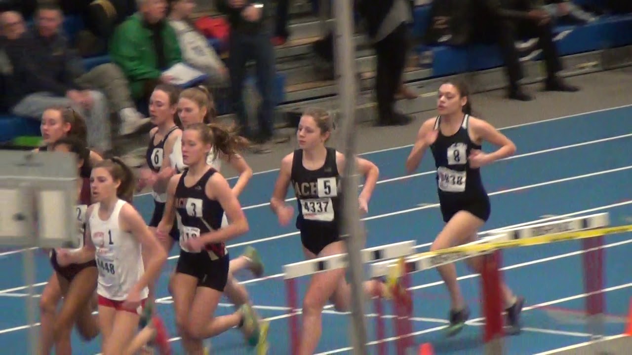 1500M Run Seeded Heat Section XI State Qualifier 2/12/2018
