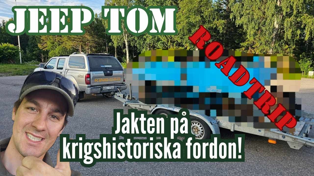 Roadtrip - Jakten på krigsfordon - The hunt for military vehicles