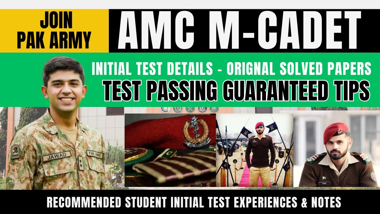 Army Medical College 2024 Admission| Registration |Test Syllabus | Test Pattern | Past Papers |
