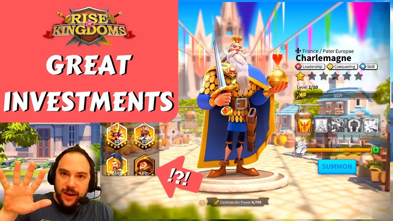 TOP 5/5/1/1 LEGENDARY COMMANDERS *AS REQUESTED* | Rise of Kingdoms