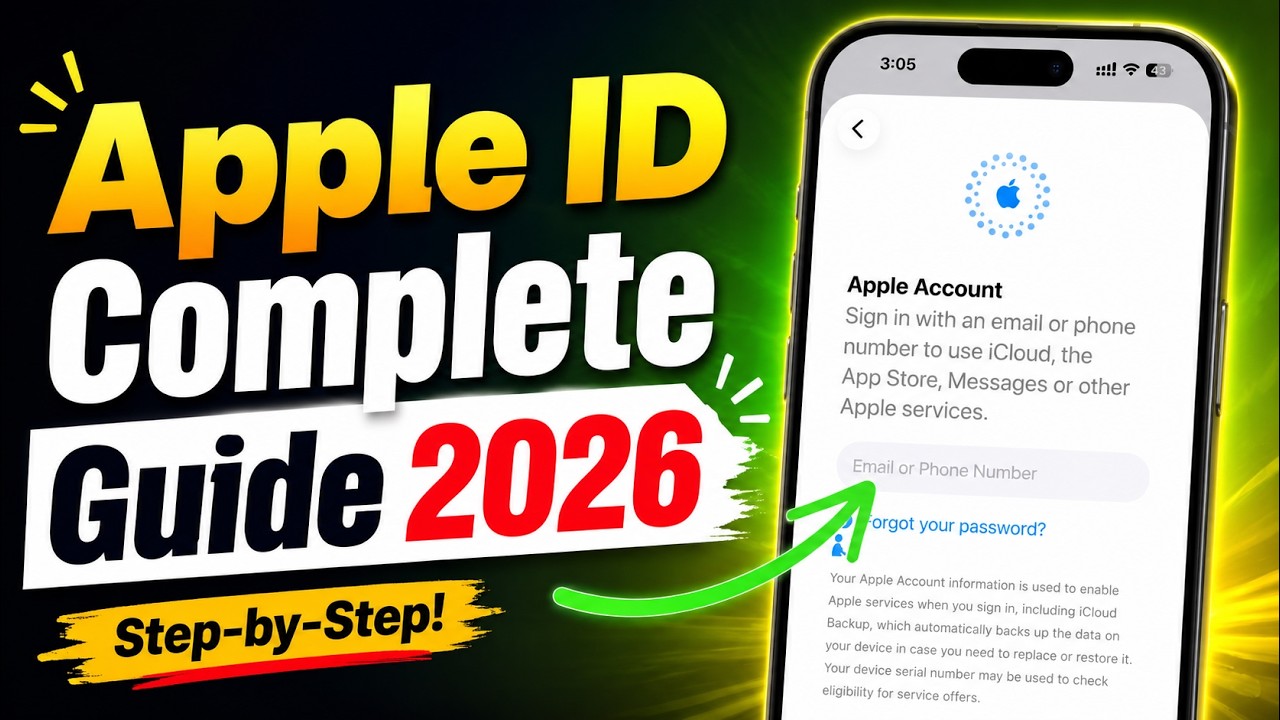 Apple ID Kya Hai? Apple ID Kaise Banaye ? Complete Apple ID Guide 2025