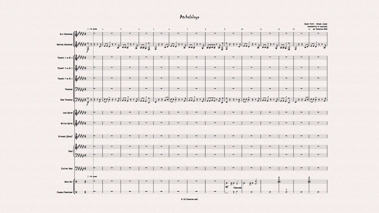 Atchafalaya by Snarky Puppy for Jazz Combo