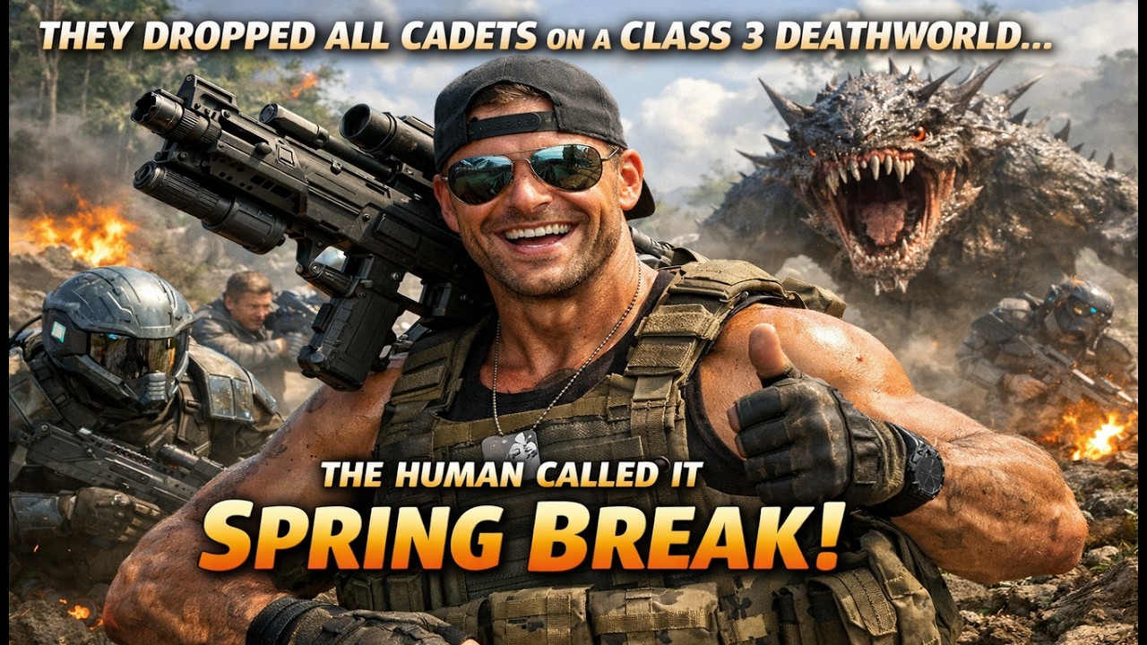 They Dropped All Cadets on a Class 3 Deathworld, The Human Called It Spring Break | Best HFY