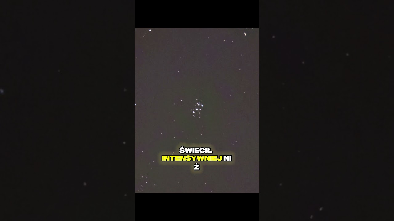 UFO nad Polską? Świadek nagrał tajemnicze światło na niebie &ndash; Pomorskie 3 w nocy