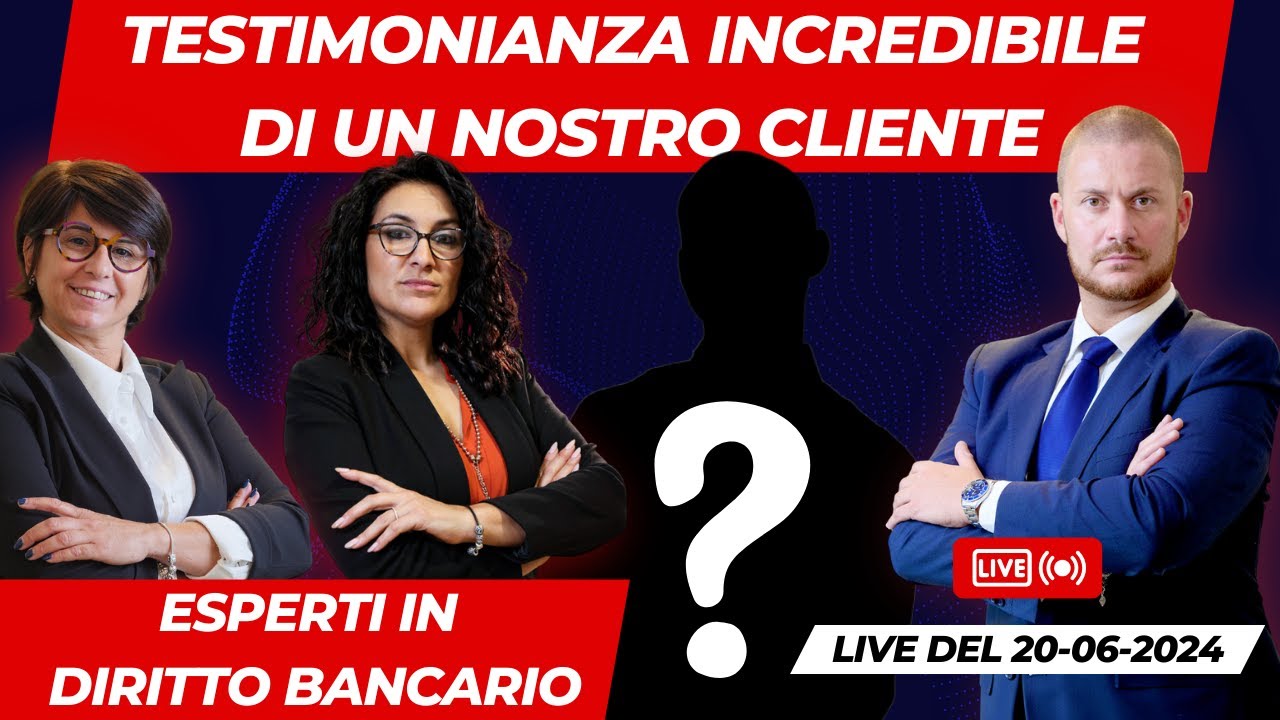 INCREDIBILE TESTIMONIANZA DI UN NOSTRO CLIENTE IN LIVE Ristrutturazione Debiti - | Live del 20-06-24