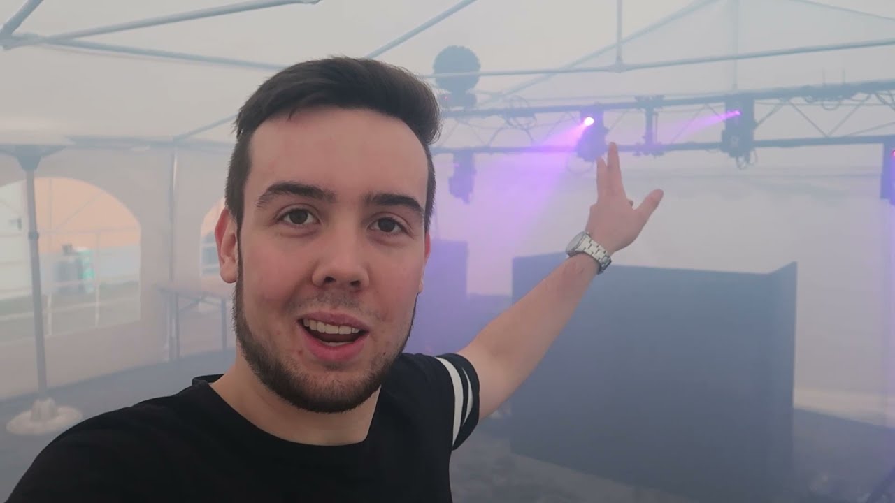 Das größte Licht - und Tonpaket im Einsatz! - Zeitraffer Aufbau - Gig Log - DJ EL1AS