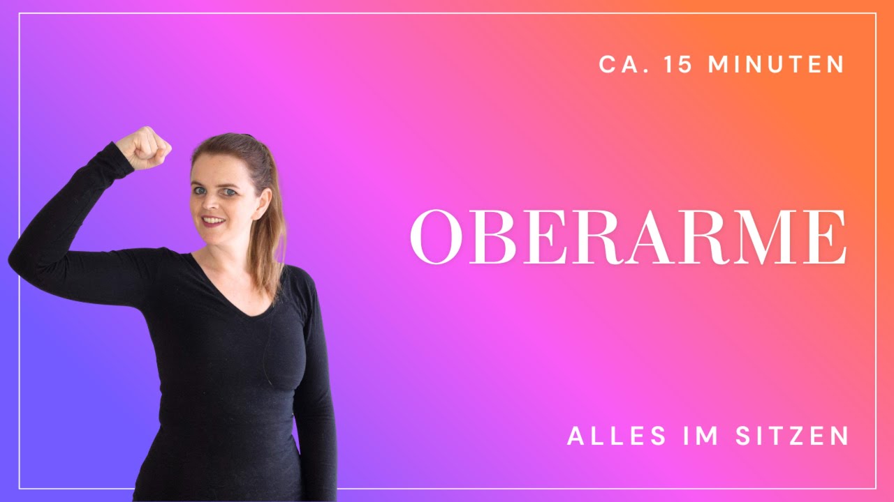 ca. 15 Min Oberarme Workout 💪 Im Sitzen - Ohne Geräte