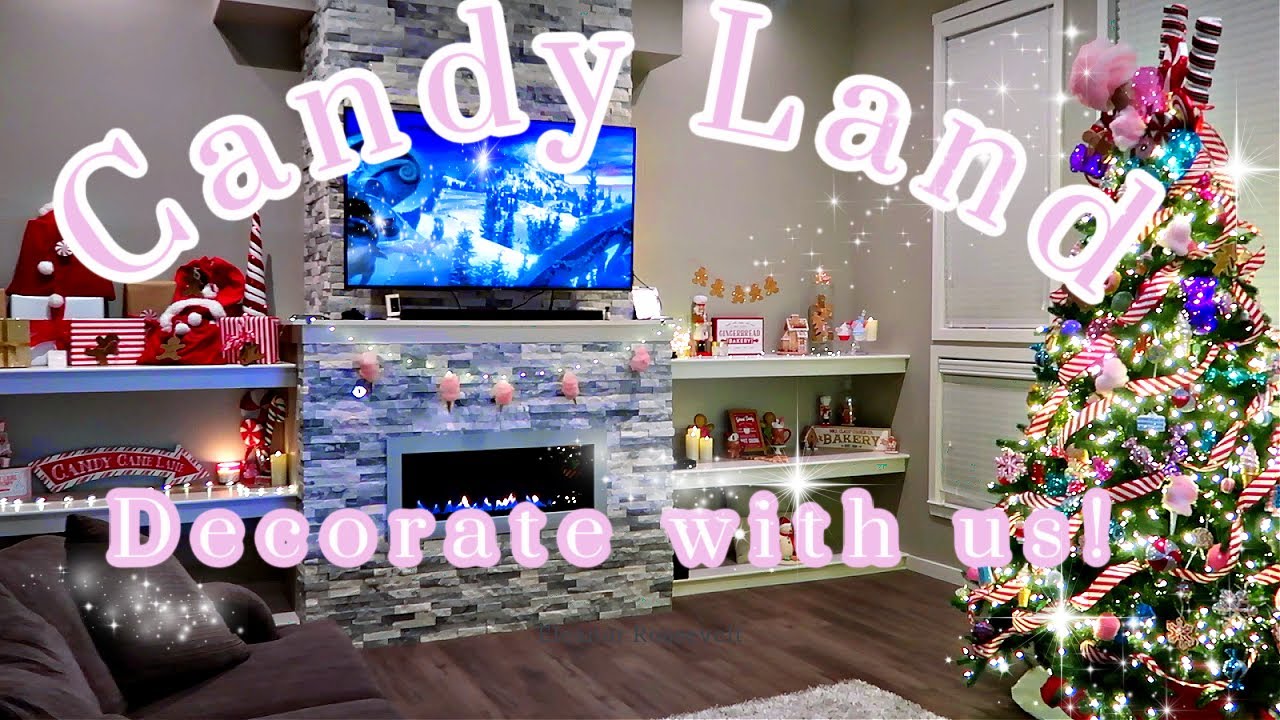CANDYLAND CHRISTMAS TREE! DECORATE WITH US!