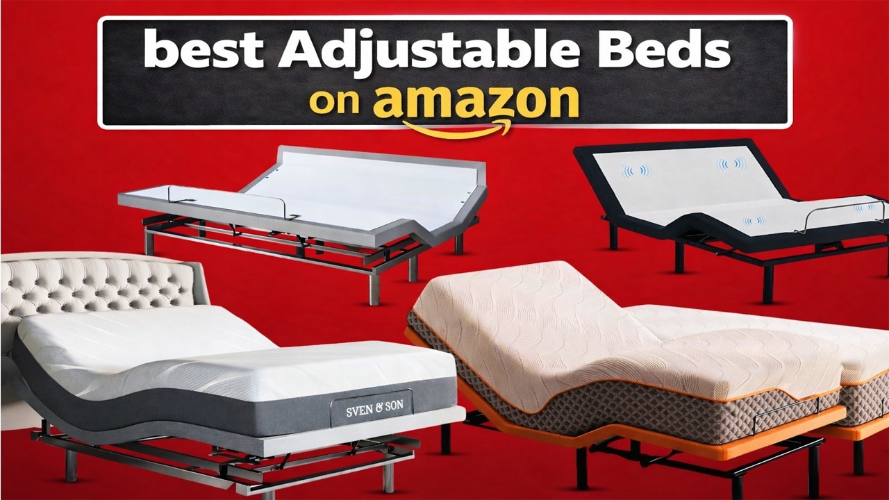 THE BEST Adjustable Beds ON Amazon You Can Buy Right Now