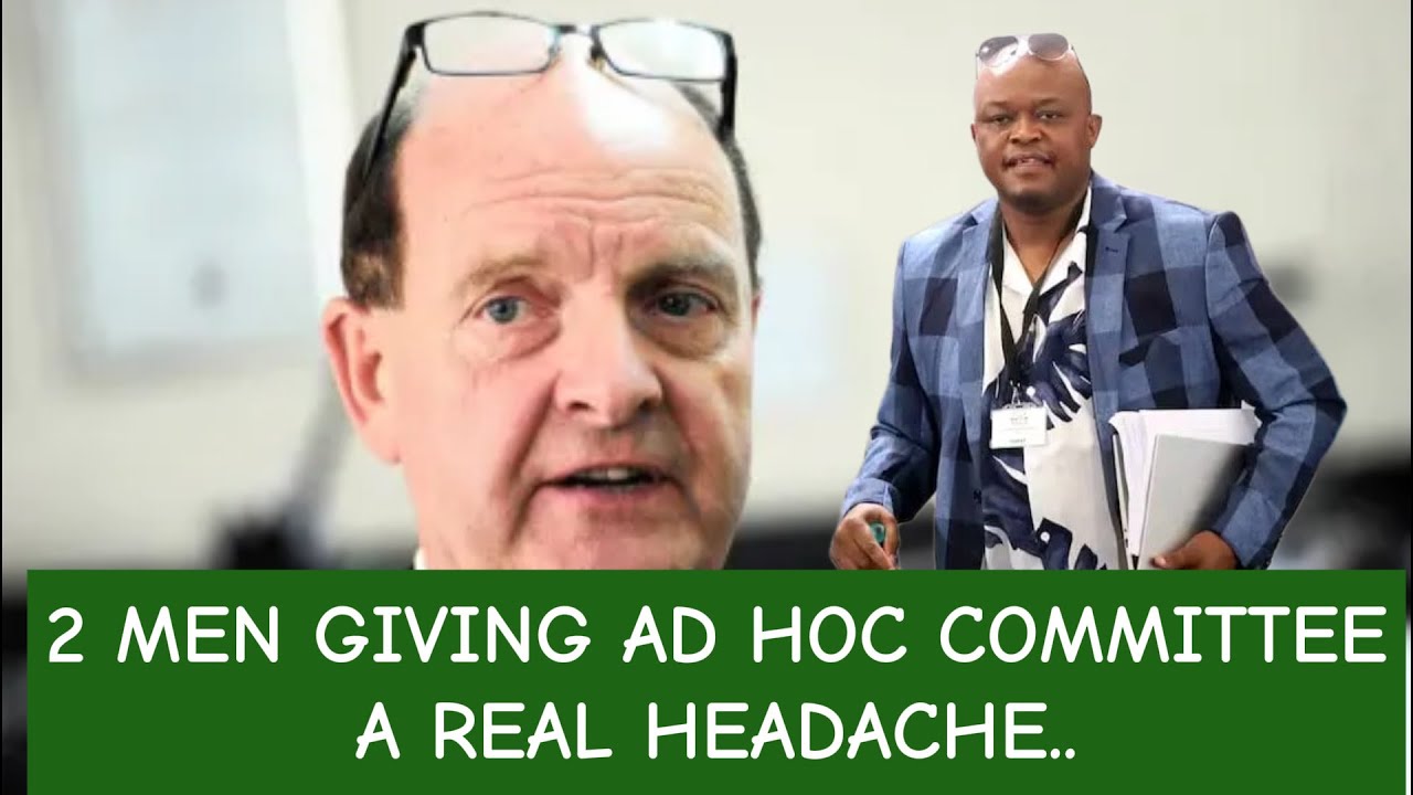 AD HOC MPS REJECT RIDICULOUS BROWN MOKGOTSI & PAUL O'SULLIVAN DEMANDS TO TESTIFY