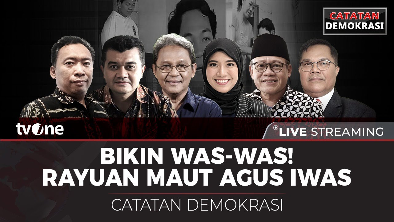 [LIVE] Bikin Was-was! Rayuan Maut Agus Iwas | Catatan Demokrasi tvOne