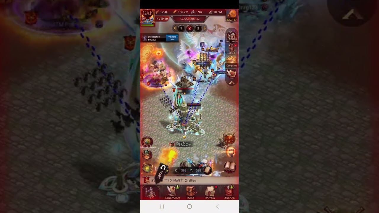 😈War on the throne kvk 1251 vs 270 vs 553 