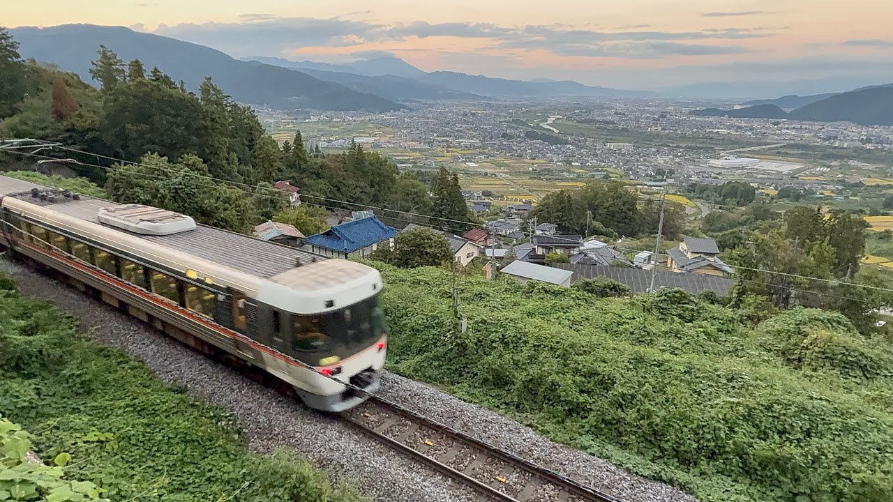 2025.9.23稲荷山～姨捨駅スイッチバック編 上り下り 夜景あり
