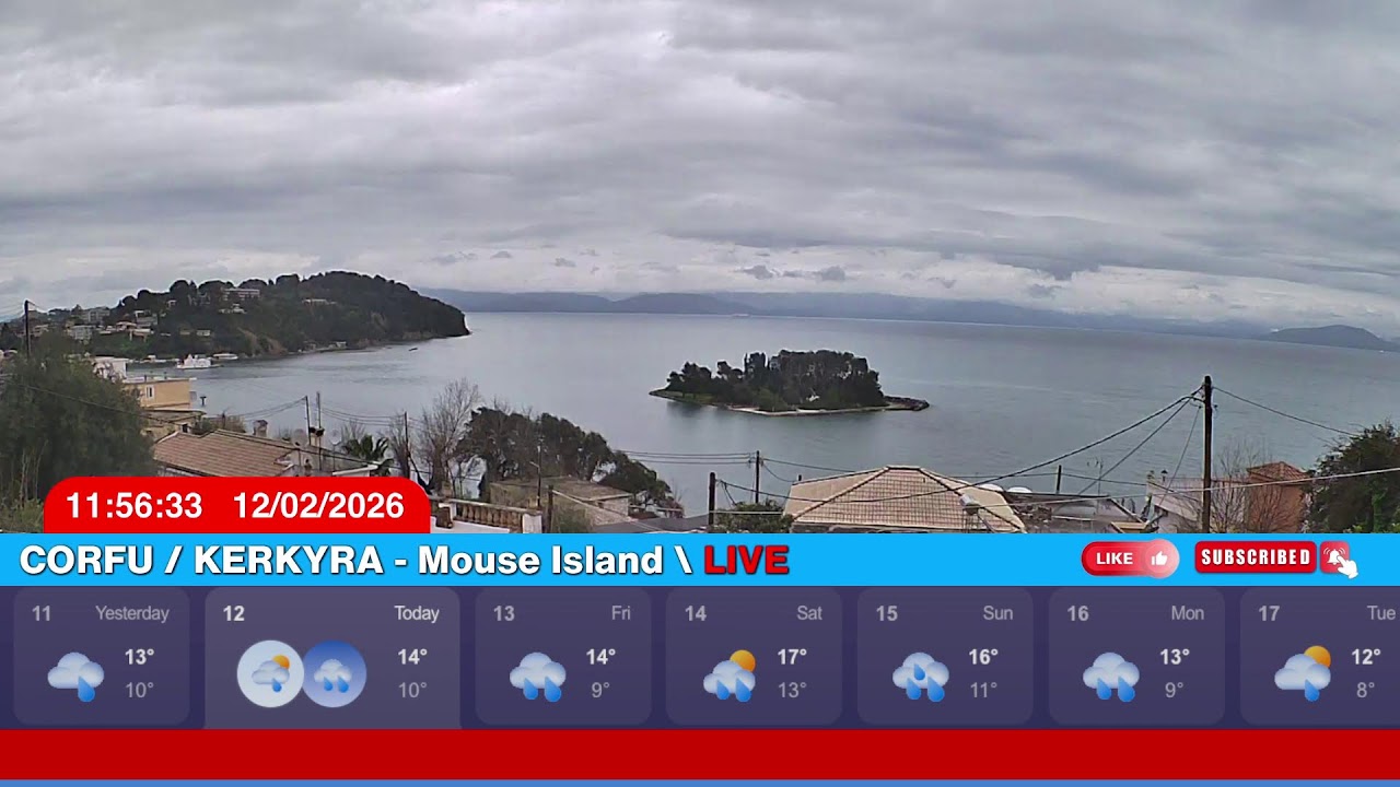 Corfu / Kerkyra, Greece LIVE