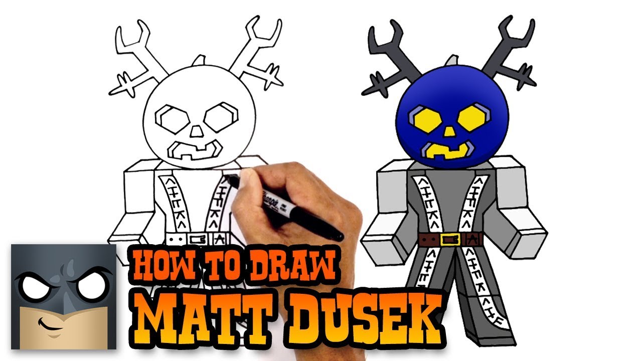 How to Draw Matt Dusek | Roblox