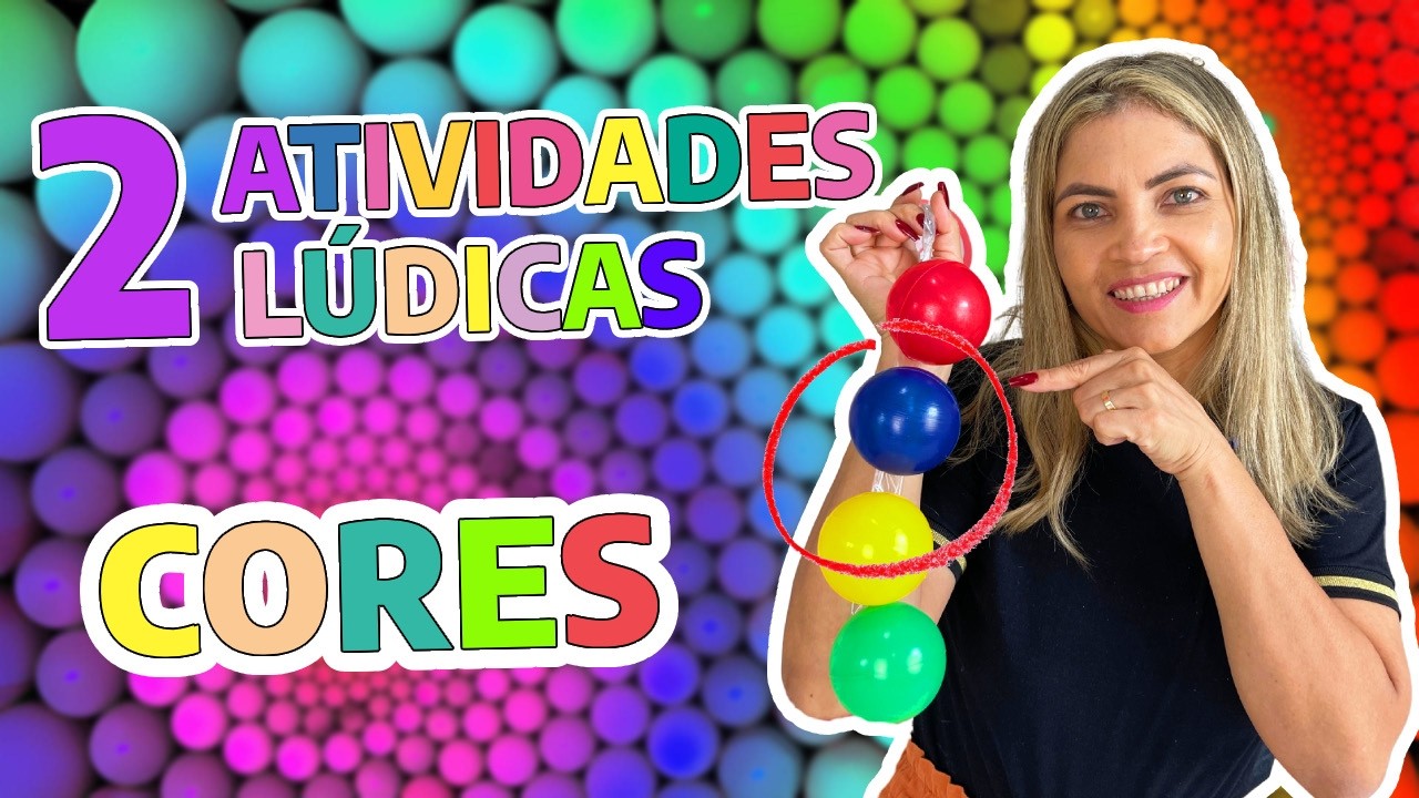 2 Atividades Lúdicas com Cores - Aprendizado Divertido para Crianças!