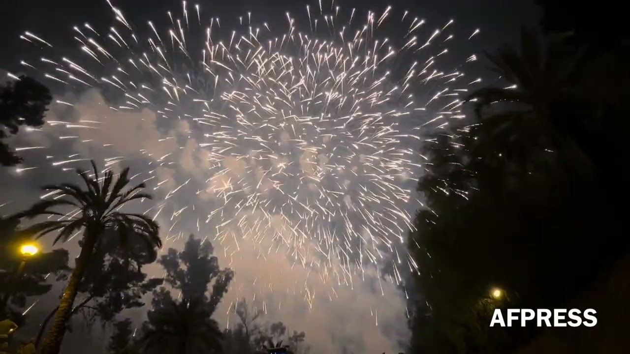 CASTILLO DE FUEGOS ARTIFICIALES ELCHE 15 AGOSTO 2023