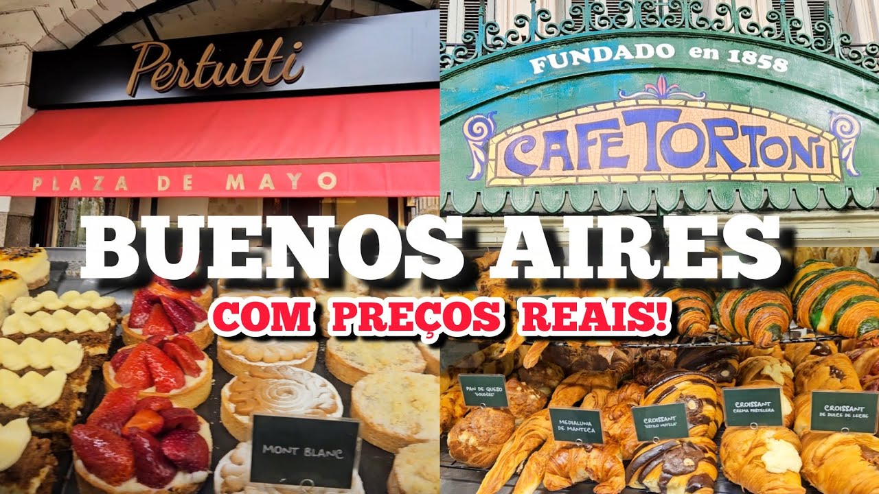 ONDE COMER em BUENOS AIRES 2026: GUIA COMPLETO (com PREÇOS) das MELHORES CAFETERIAS e CONFEITARIAS!