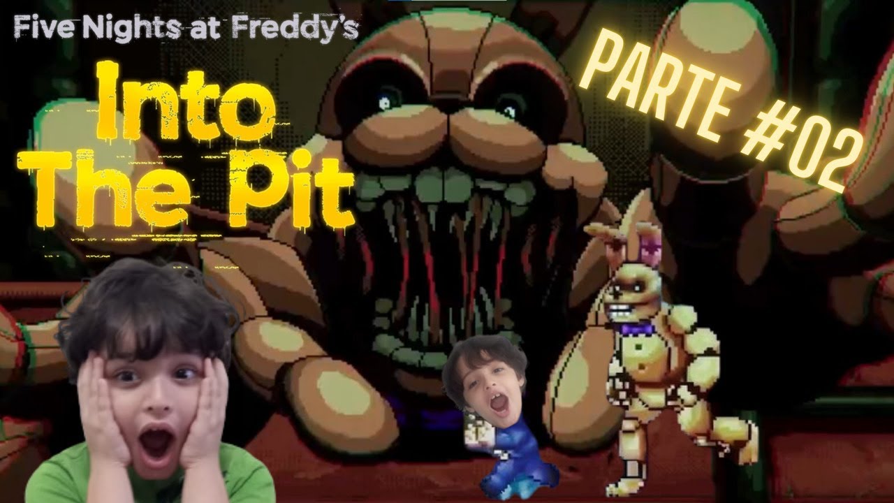 Meu Pai virou um Animatronic PARTE #02  |  Five Nights at Freddy's: Into the Pit