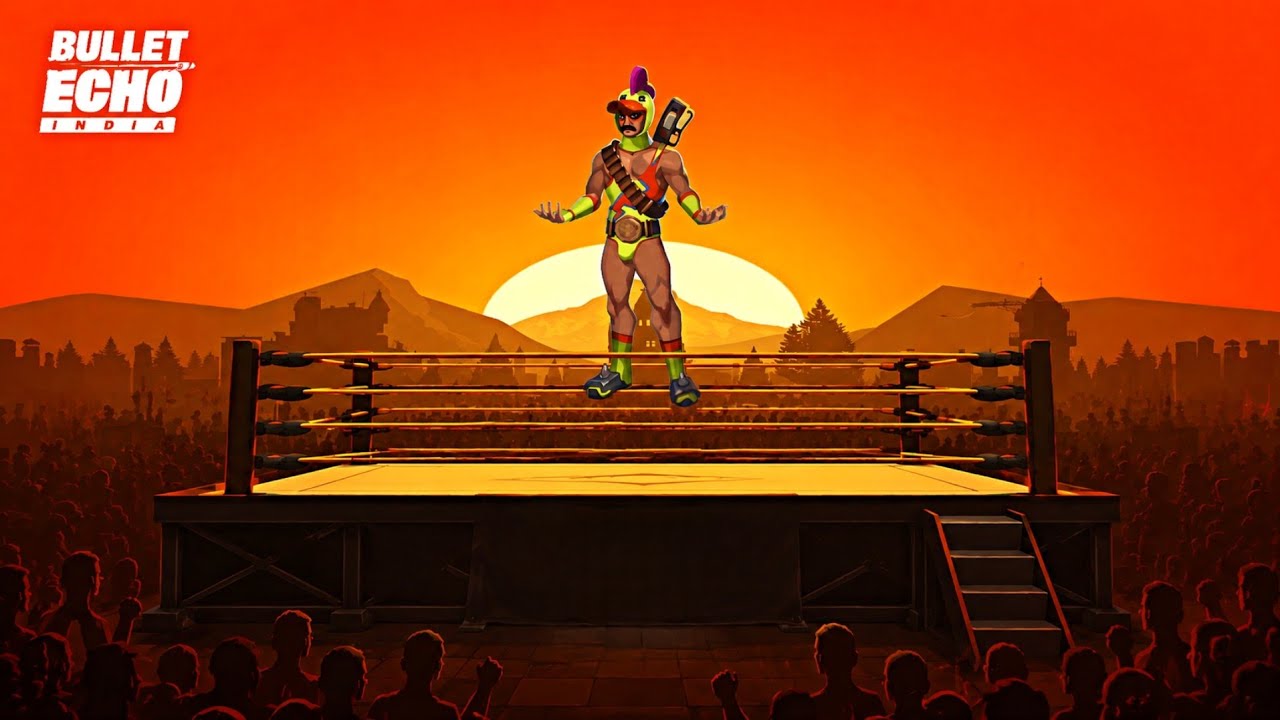 ARNIE WRESTLER SKIN AND DIVINE GAMEPLAY IN BULLET ECHO INDIA