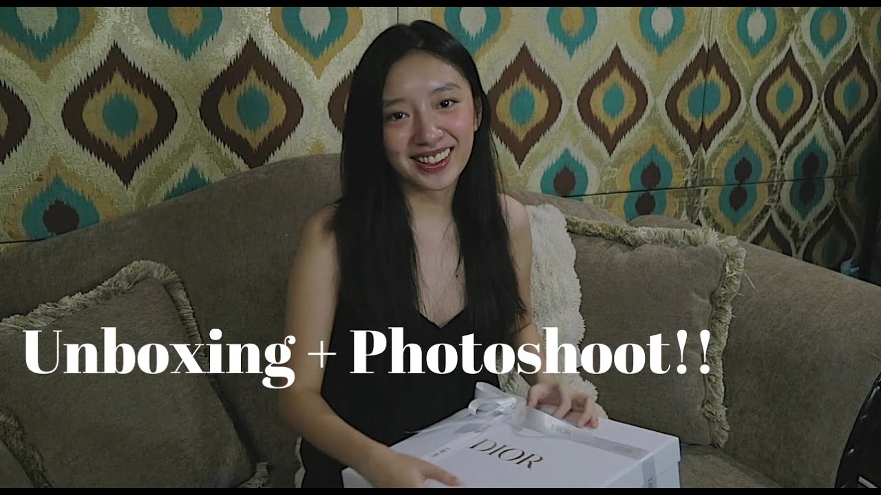 Unboxing + photoshoot!! | Angelika Santiago