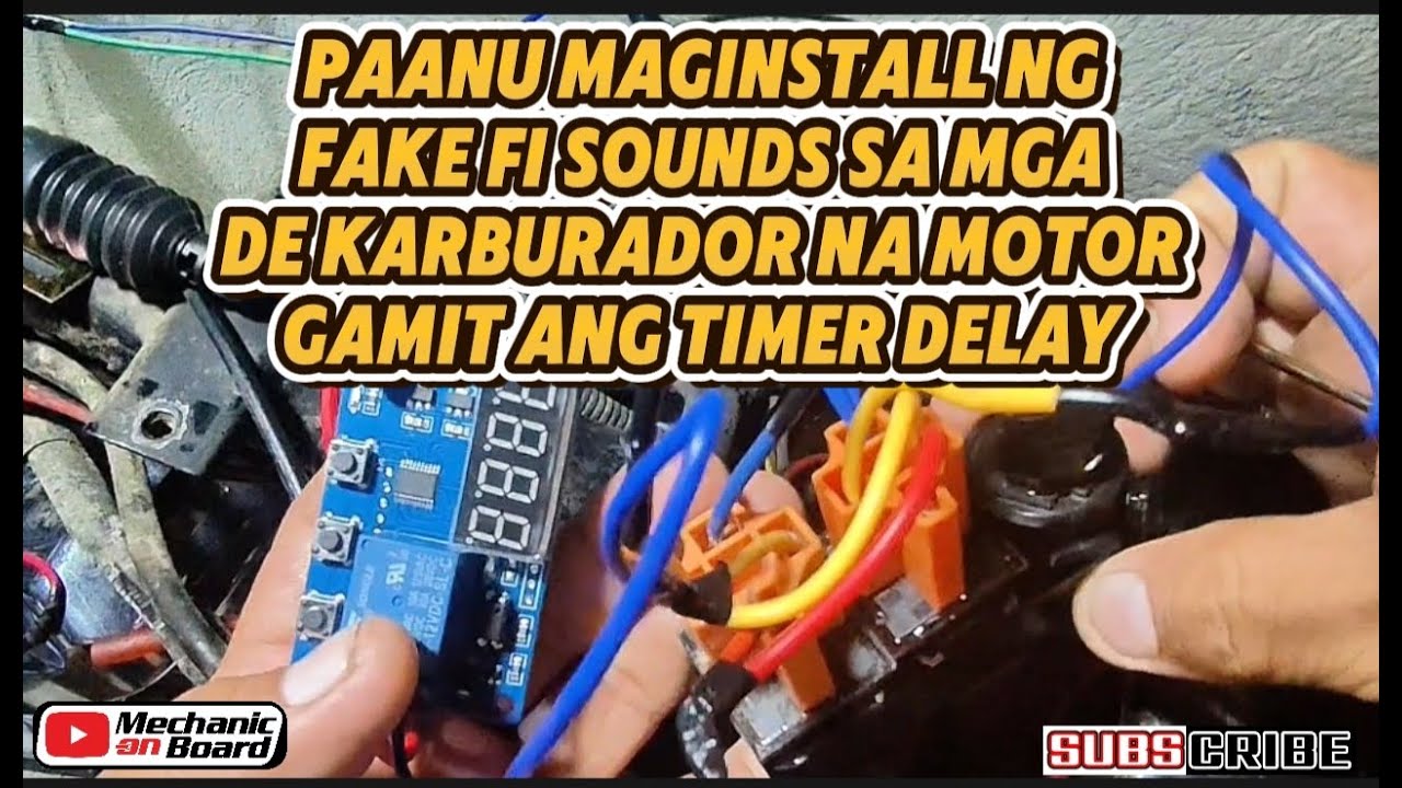 PAANU GUMAWA NG FAKE FI SA PANTRA NA DE KADRBURADOR