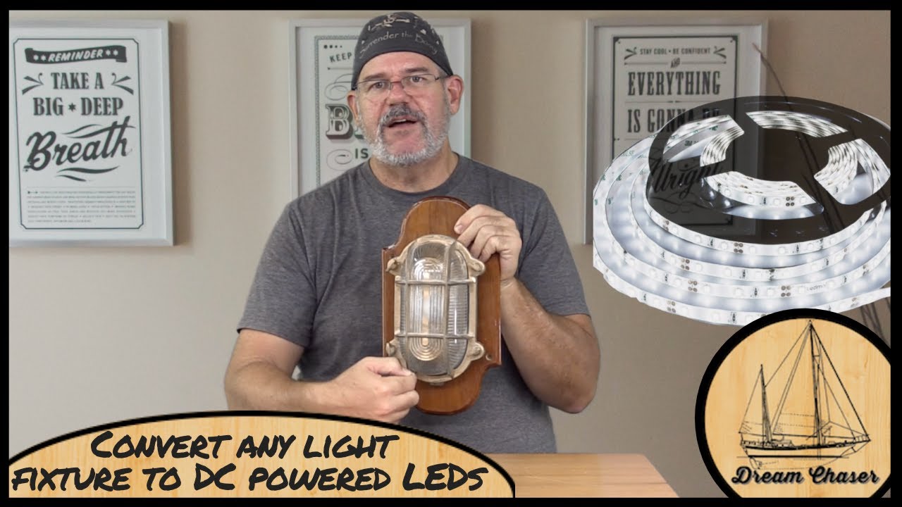 Convert any light to an LED for your Boat or Camper