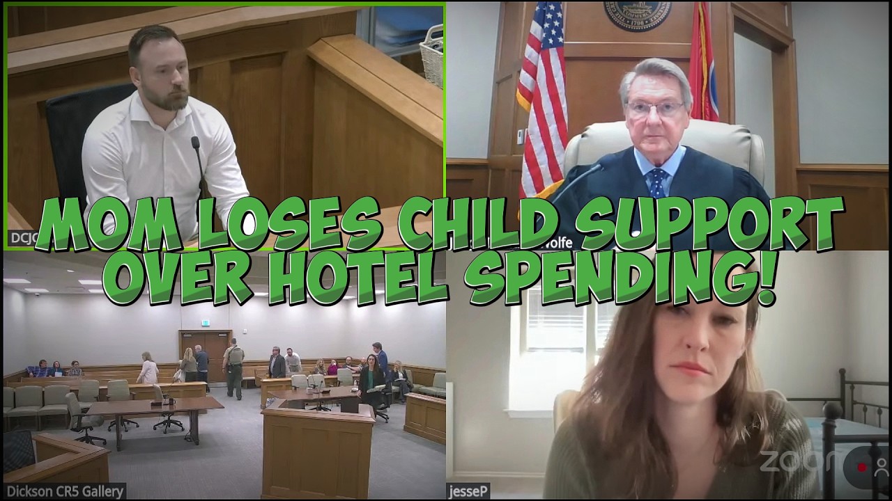 I Use Child Support for MY Travel - Mom's Courtroom Confession Stuns Everyone