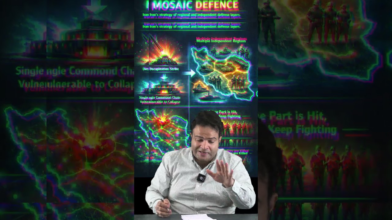 Iran's 'Mosaic Defence' Doctrine #iranisraelwar #israeliranwar #iranvsisrael #iranwar