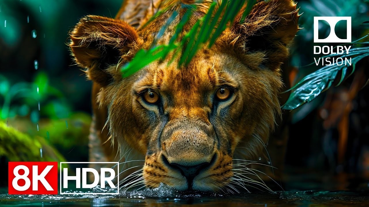 8K HDR Ultra Realistic Parrot – Special OLED | Dolby Vision Pro Nature Video