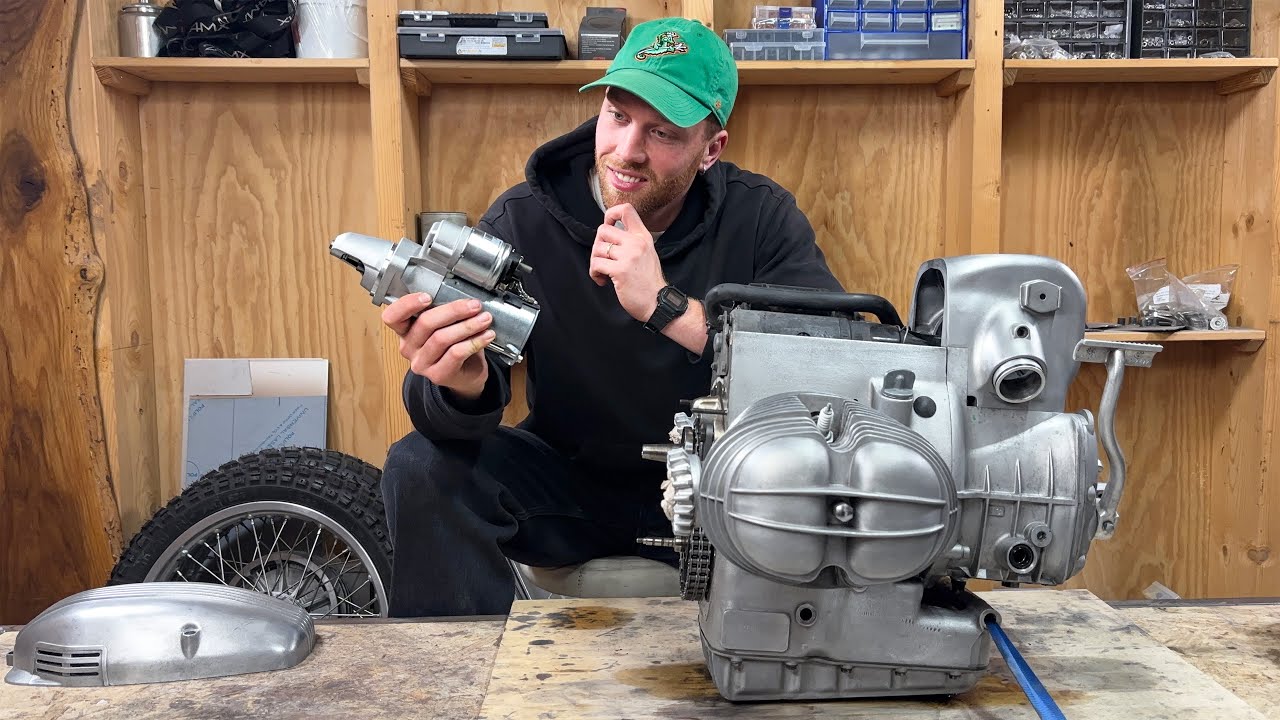 Новый стартер BMW R80 | Бош или Валео?