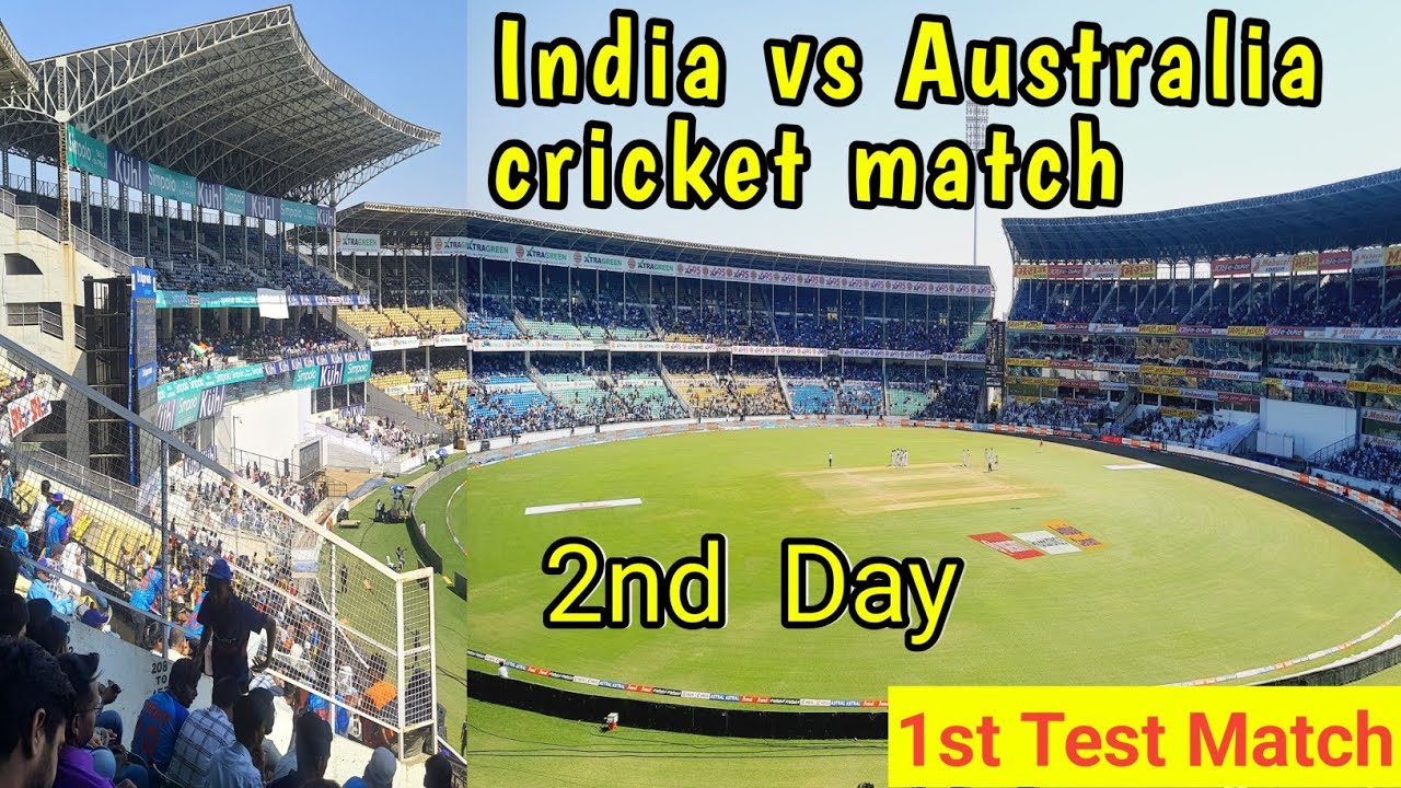 india vs Australia cricket match live  || VCA jamtha stadium Nagpur  || 2nd day ||