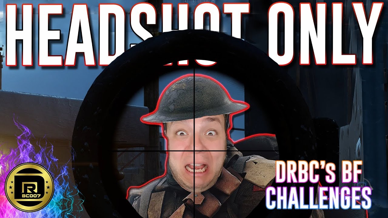 Headshot Only | DRBC Battlefield Challenges | PS4 Pro