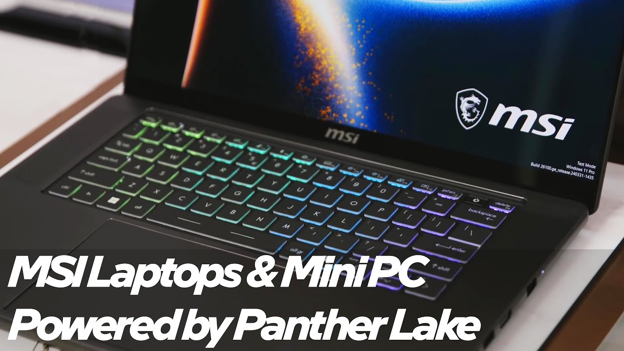 MSI x Intel at CES 2026: New Prestige, Stealth 16 & Cubi NUC AI+ | Talking Tech | Intel Technology