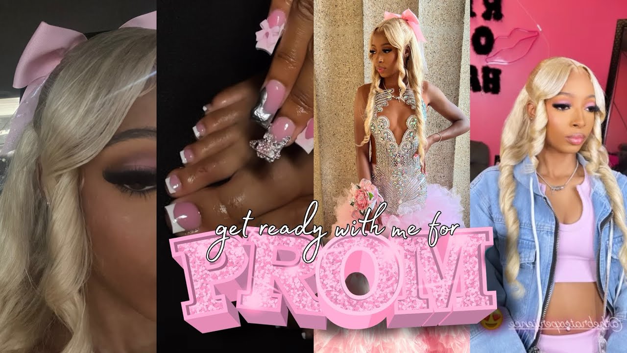 Prom Vlog 2k24 : Maintenance + hair, nails, makeup, etc | Adiya Renai
