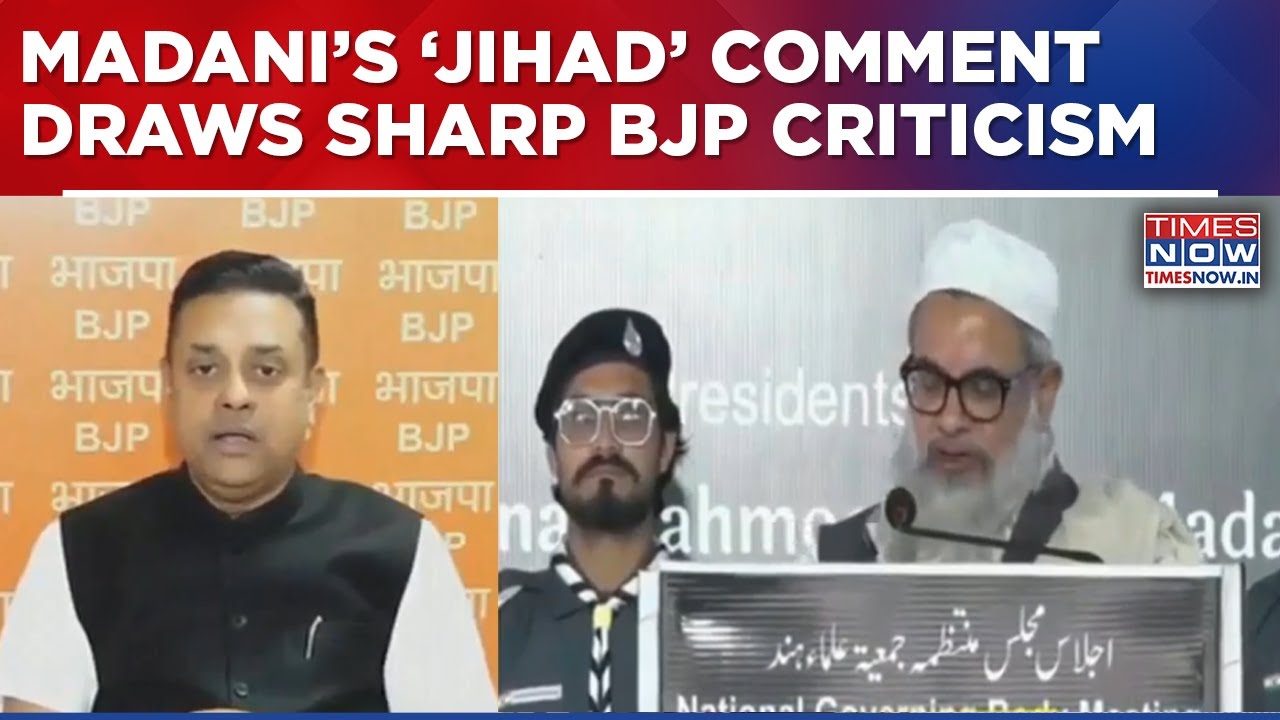 Attempt To Divide The Nation: BJP Condemns Mahmood Madani Over Controversial Remark