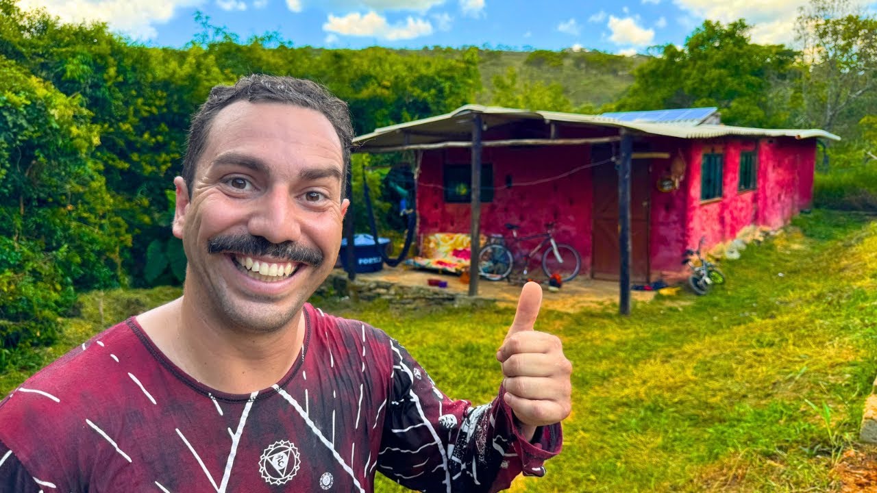Voltamos na CASA de BARRO em São Thomé das Letras! 