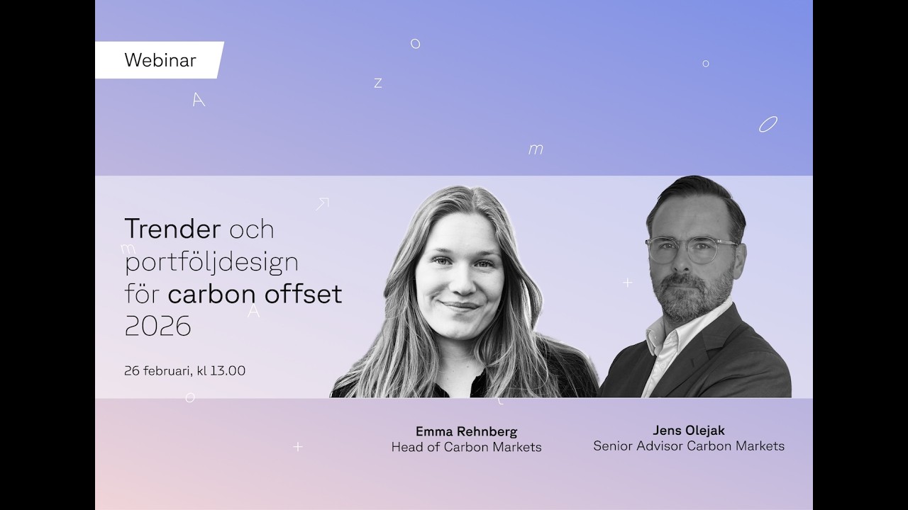 Trender och portföljdesign för klimatfinansiering 2026