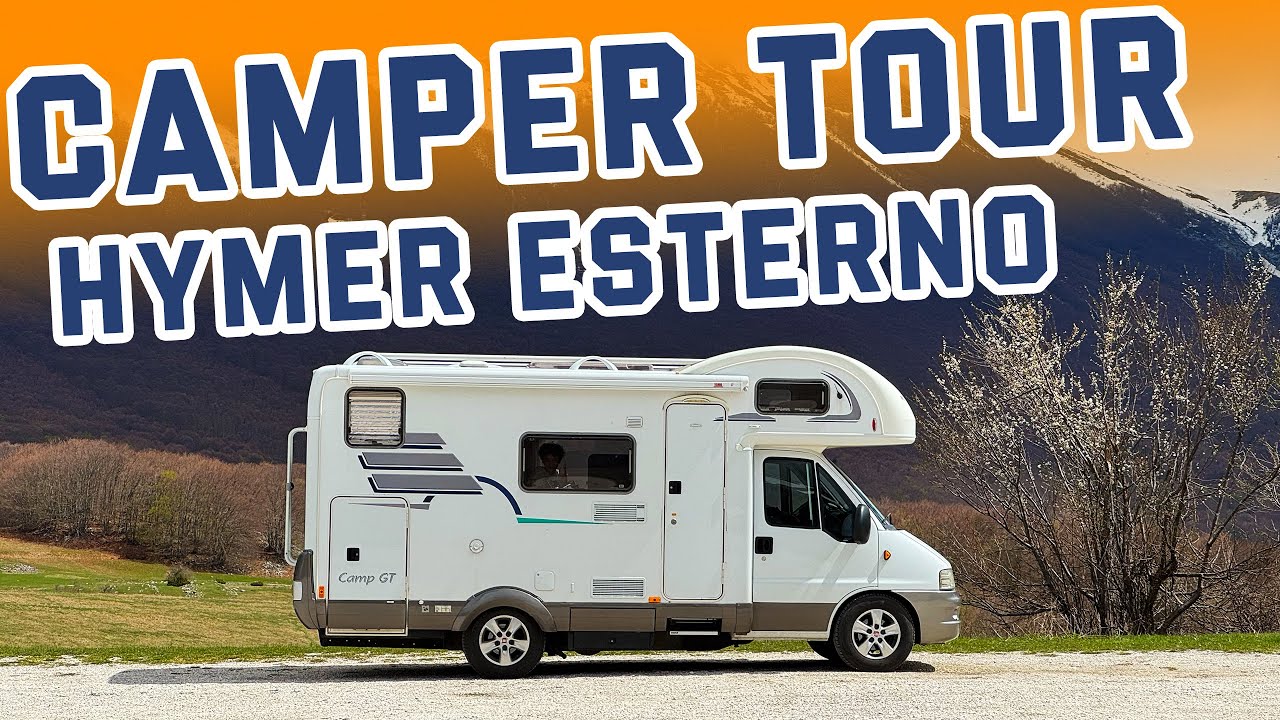 CAMPER TOUR del nostro HYMER, Scopri il nostro camper perfetto per l’avventura!