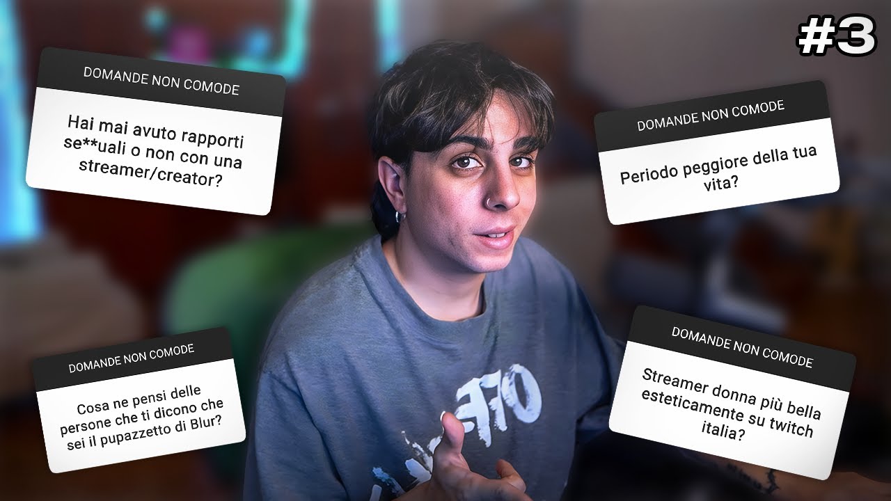 SONO TORNATO.. DOMANDE NON COMODE #3