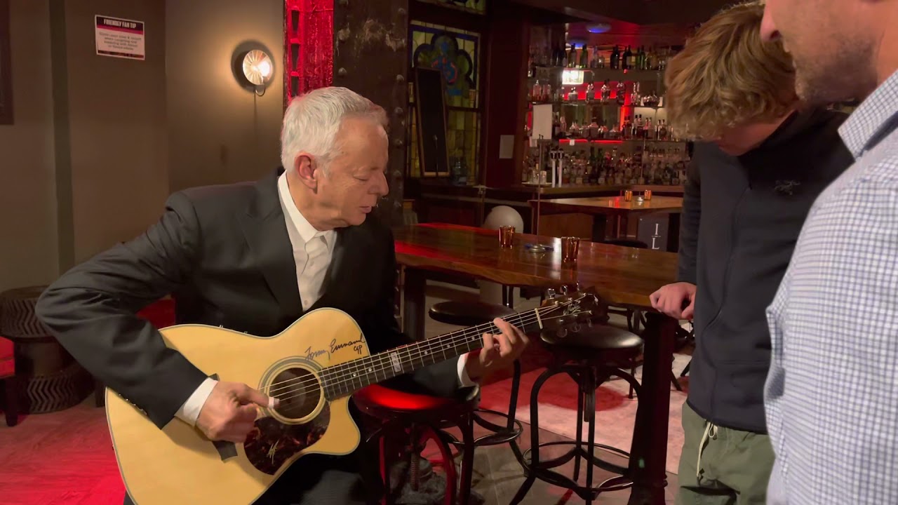 Hanging with Tommy Emmanuel