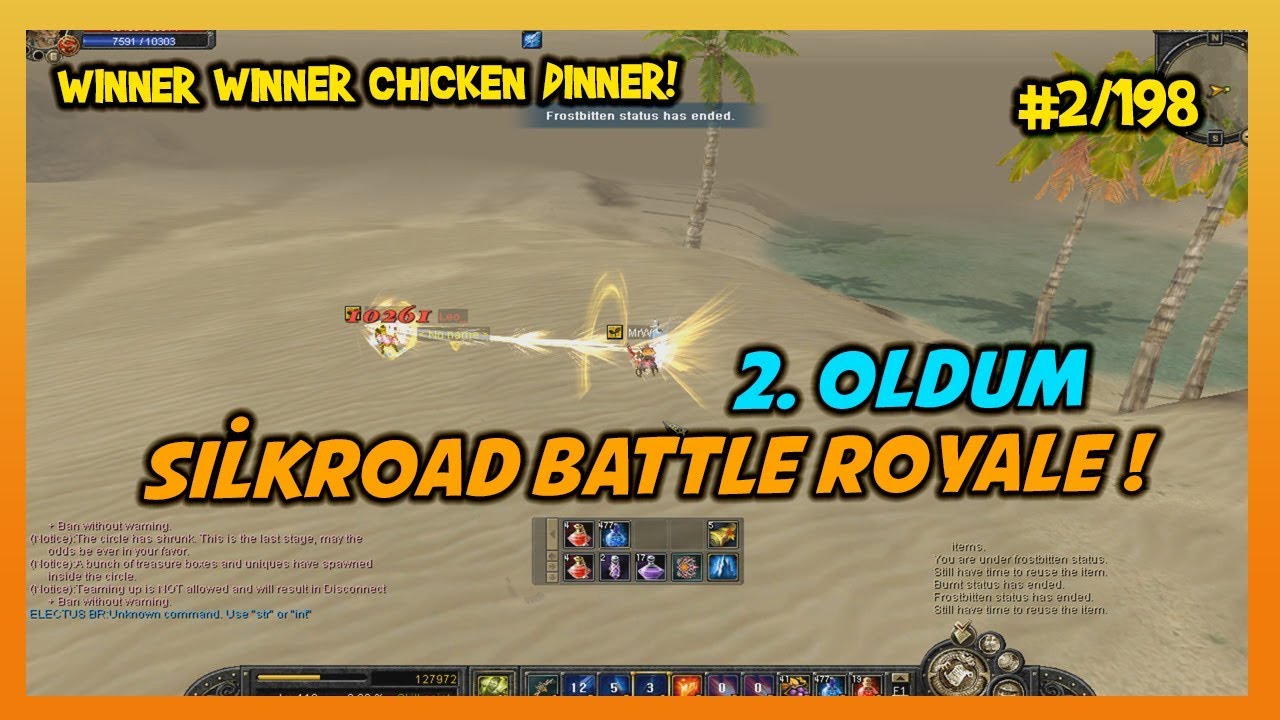 SİLKROAD ONLİNE BATTLE ROYALE | İLK MAÇIMDA 2. OLDUM