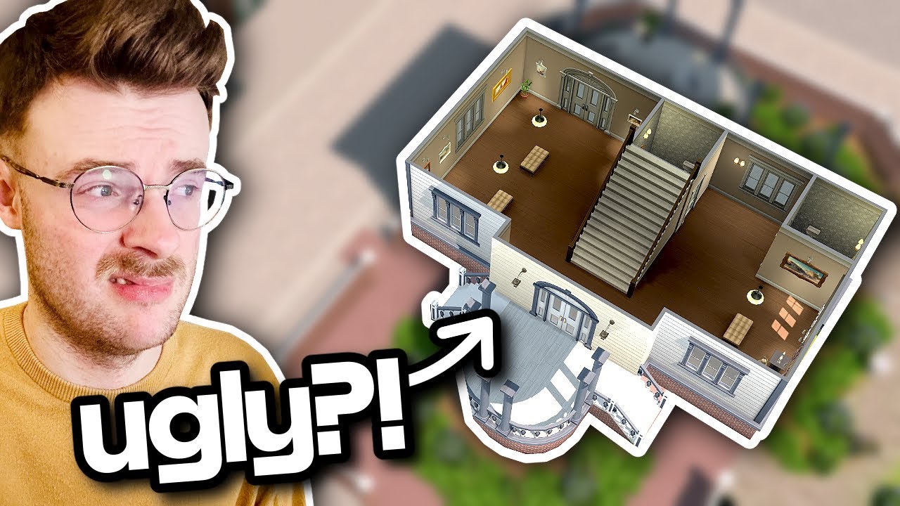 i fixed the UGLY Willow Creek Museum in The Sims 4 ♟️