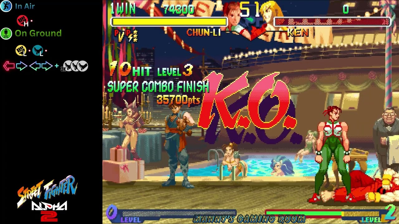 SFA2  - Chun Li Combo