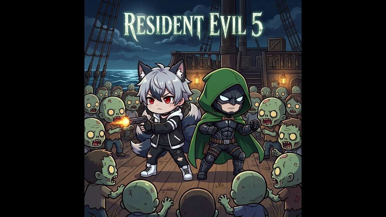 resident evil 5 #2 con @spectre_gamers llegamos al barco | hollow knight silksong