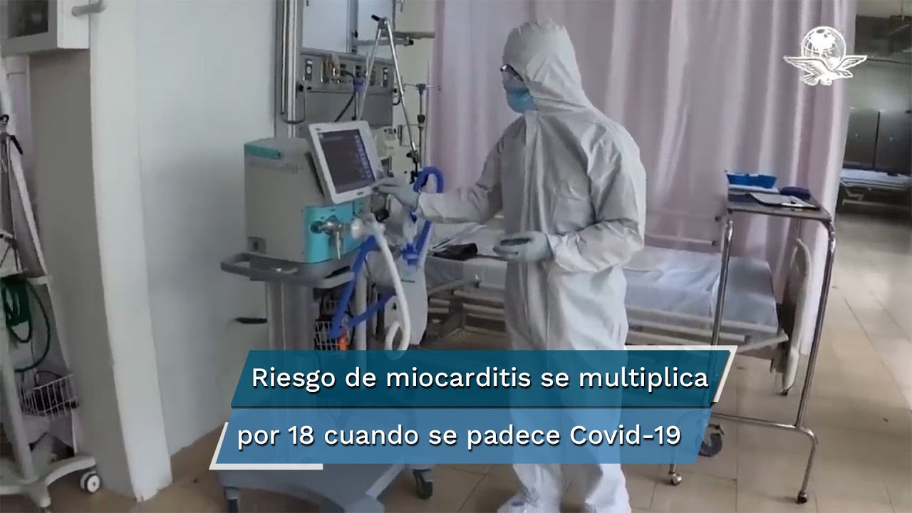 Covid-19 aumenta riesgo de miocarditis mucho más que la vacunación: estudio