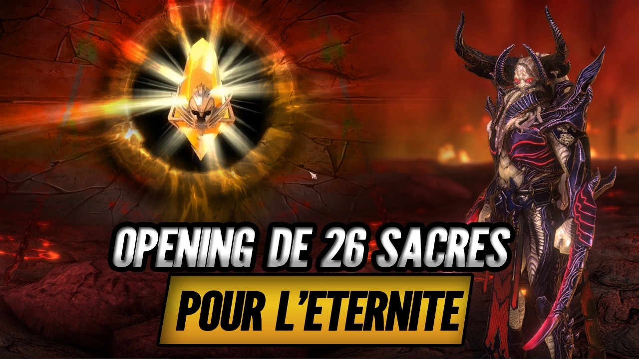 Enorme Invocation 26 Sacrés pour l'Eternité ! - Raid Shadow Legends